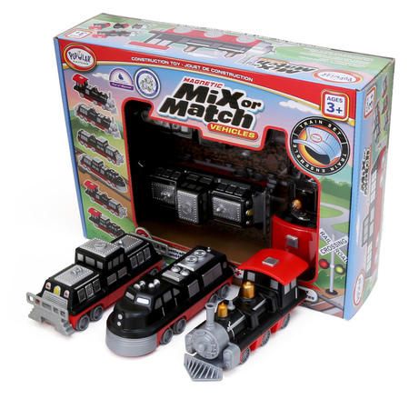POPULAR PLAYTHINGS Magnetic Mix or Match® Vehicles, Train 60320